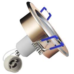 Polux LED OLAL-IO84WWG2-250 2,4W  okrąg złoty szcz