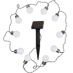 Polux Girlanda solarna SL3803WW-PBB10szt. Mleczna