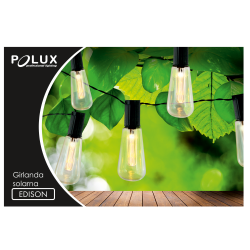 Polux Girlanda solarna EDISON 10 żar dł.2m a12 
