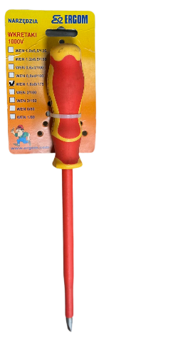 Ergom Wkrętak 1000V WEN - 1,6x8/175 GAB -
