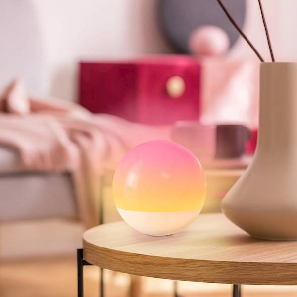 Polux Lampka LED CANDY kula dekoracyjna USB RGB