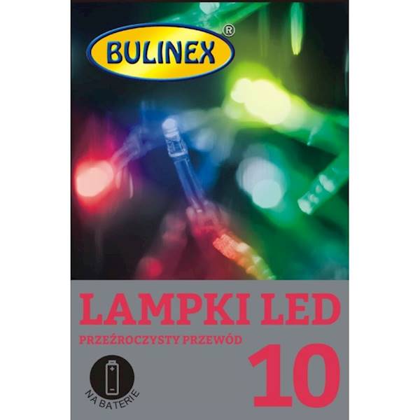 Bulinex Lampki LED 10L na baterie 10002