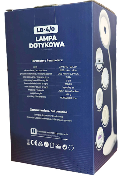 Wajm lampka biurkowa LB-4/0