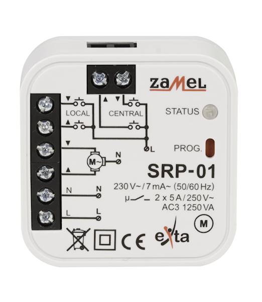 Zamel sterownik rolet dopuszkowy SRP-01 *