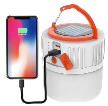 Polux ładowarka solarna LED K1 USB-C