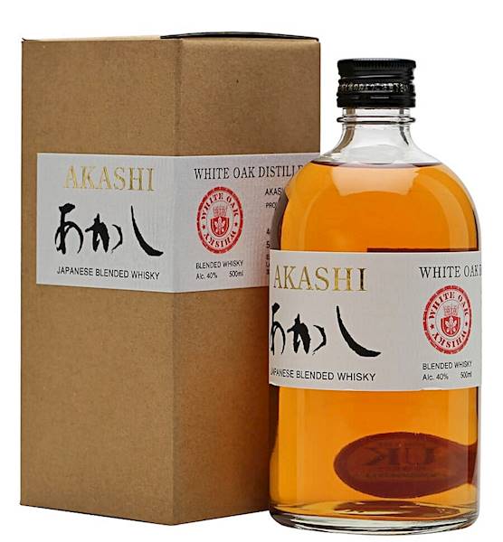 AKASHI BLENDED WHISKY 40% 0,50L