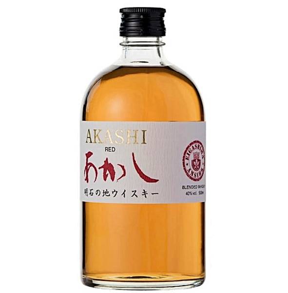 AKASHI RED BLENDED WHISKY 40% 0,50L