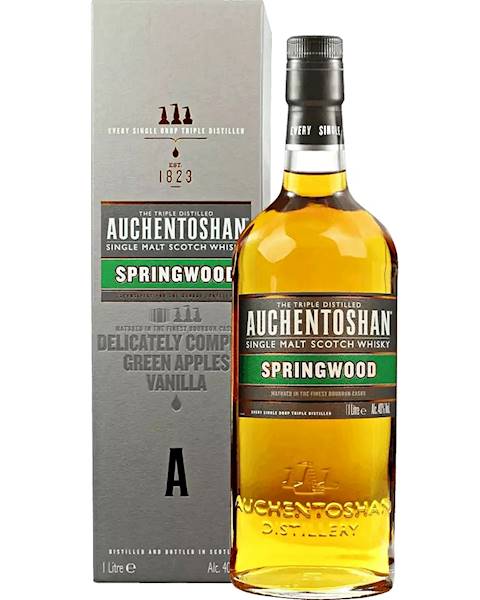 AUCHENTOSHAN SPRINGWOOD 40% 1L