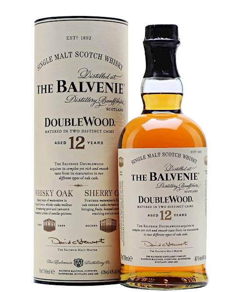 BALVENIE 12-LETNI DOUBLE WOOD 40% 0,70L