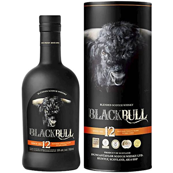 BLACK BULL 12-LETNI 50% 0,70L