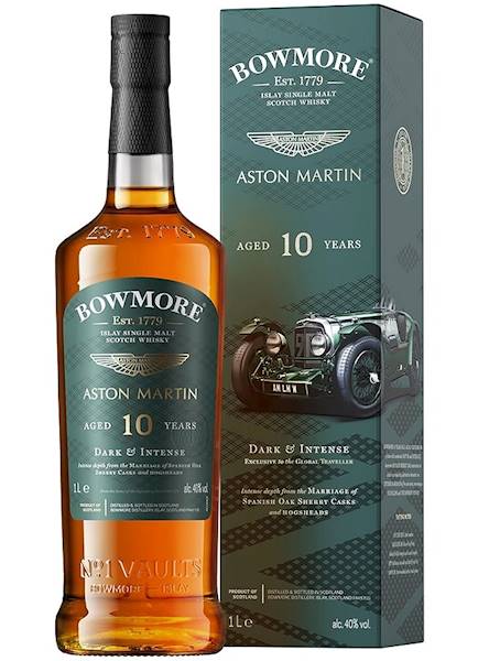 BOWMORE 10-LETNI DARK & INTENSE ASTON MARTIN 40% 1L