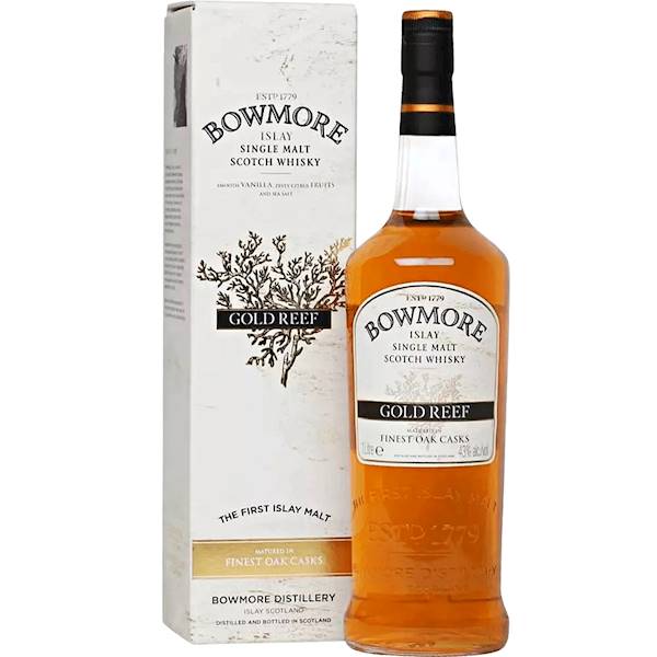BOWMORE GOLD REEF 43% 1L