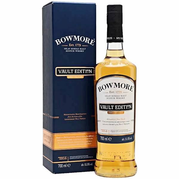 BOWMORE VAULT 1-ST RELEASE 51,5% 0,70L