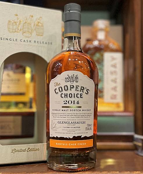 COOPER'S CHOICE GLENGLASSAUGH 2014 BANYULS CASK FINISH 53% 0,70L