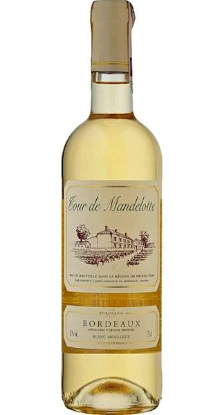 COUR DE MANDELOTTE BLANC MOELLEUX 0,75L