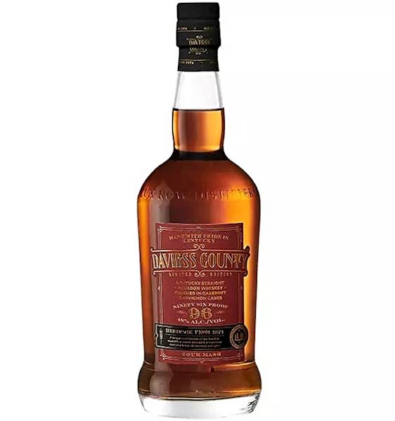 DAVIESS COUNTY CABERNET CASK BOURBON 48% 0,75L