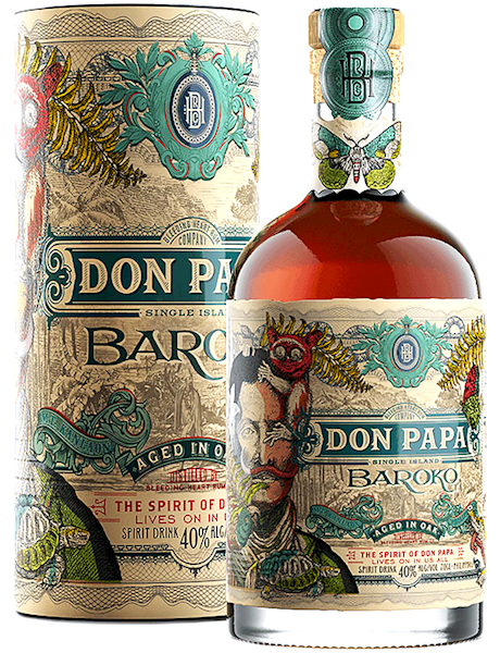 DON PAPA BAROKO RUM W TUBIE 40% 0,70L