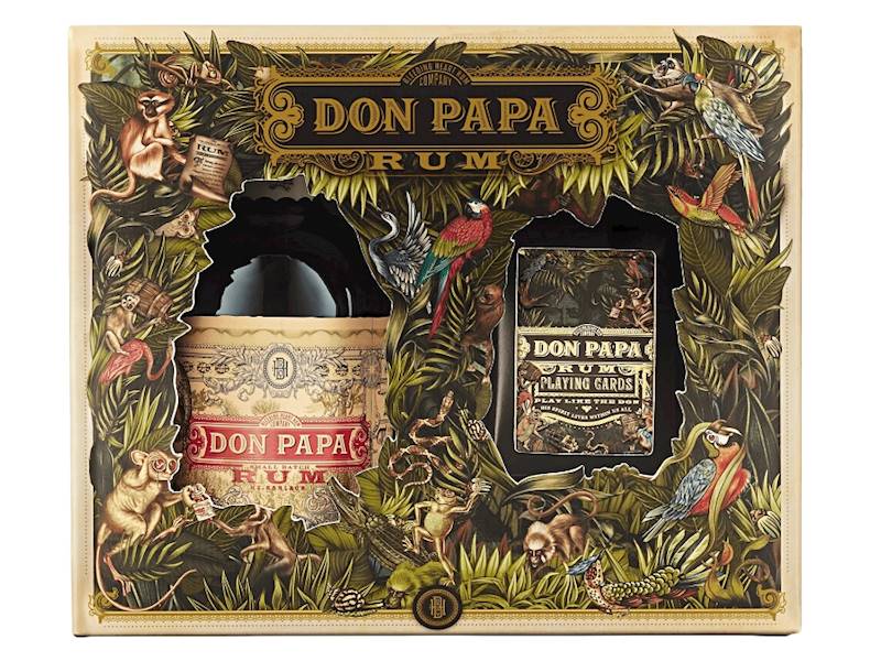 DON PAPA RUM + TALIA KART 40% 0,70L
