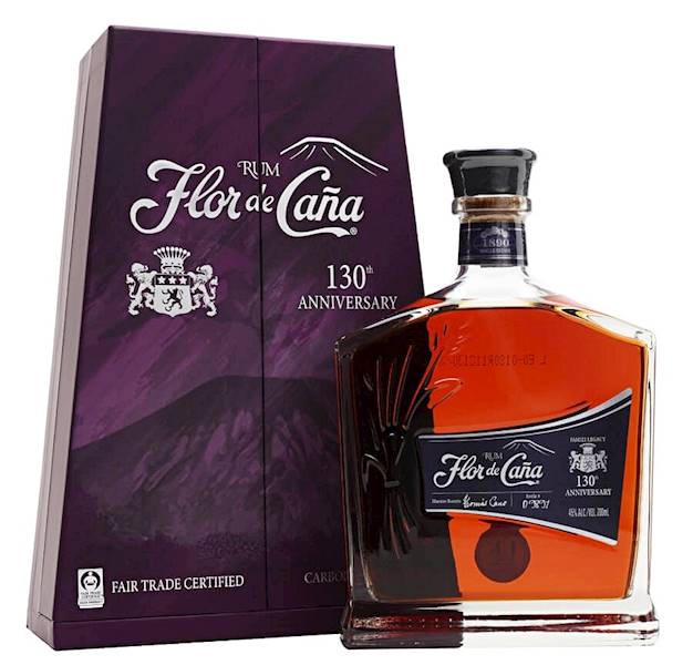 FLOR DE CANA 130 ANNIVERSARY RUM 45% 0,70L