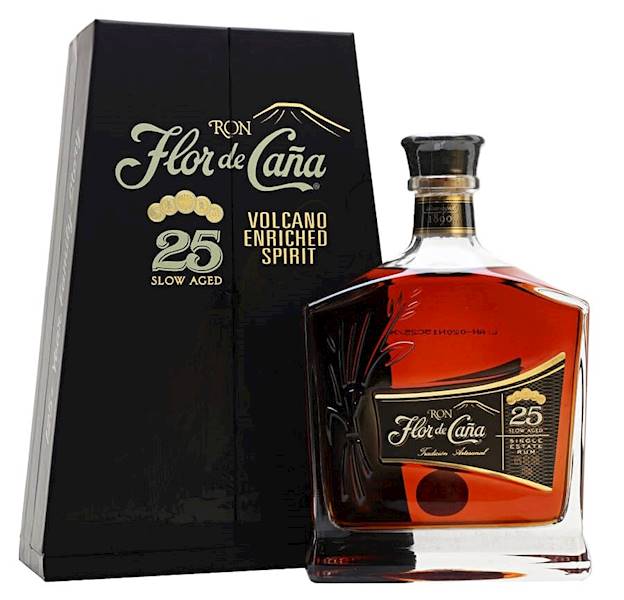 FLOR DE CANA 25-LETNI RUM 40% 0,70L