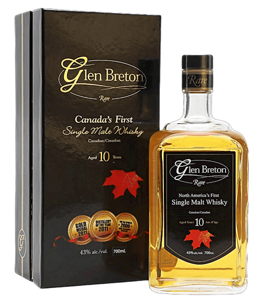GLEN BRETON RARE 10-LETNI 43% 0,70L
