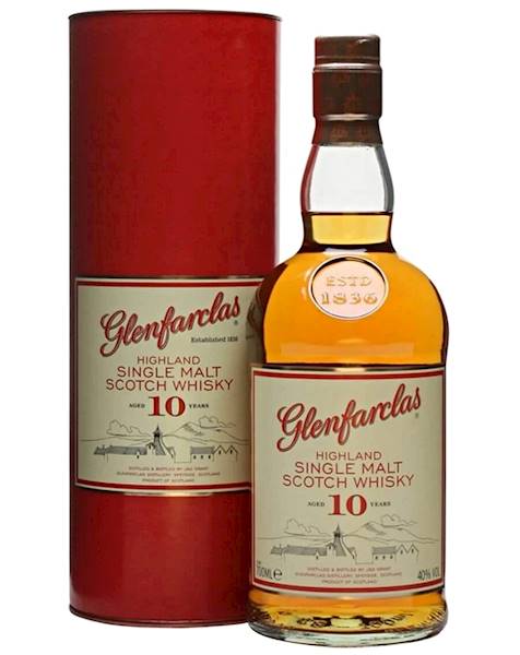 GLENFARCLAS 10-LETNI 40% 0,70L