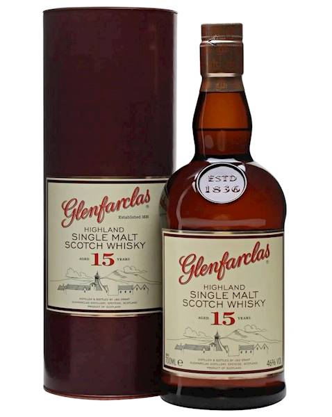 GLENFARCLAS 15-LETNI 46% 0,70L