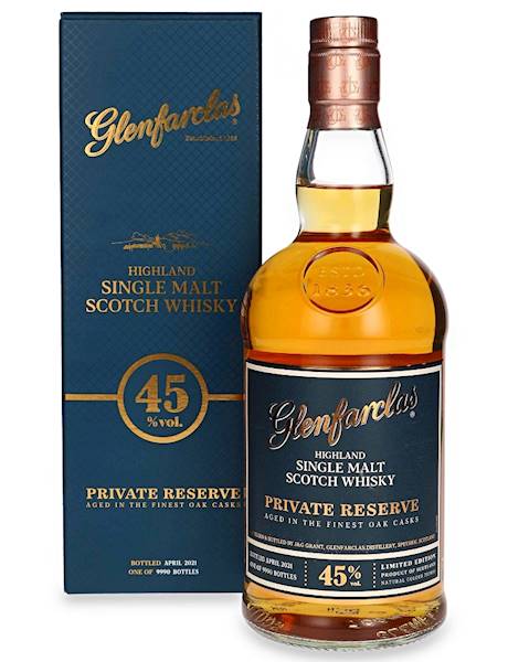GLENFARCLAS PRIVATE RESERVE 2021 45% 0,70L