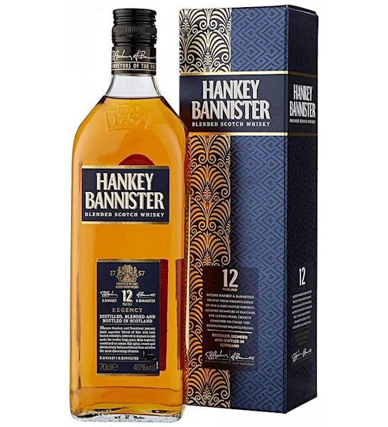 HANKEY BANNISTER 12-LETNI 40% 0,70L