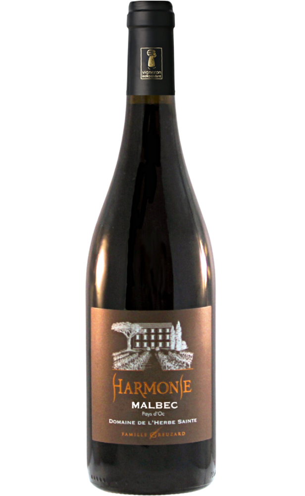 DOMAINE DE L'HERBE SAINTE HARMONIE MALBEC 0,75L