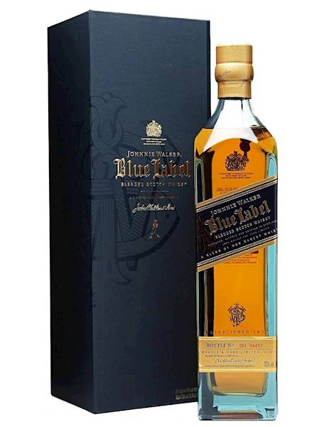 JOHNNIE WALKER BLUE LABEL WHISKY GB 40% 0,70L