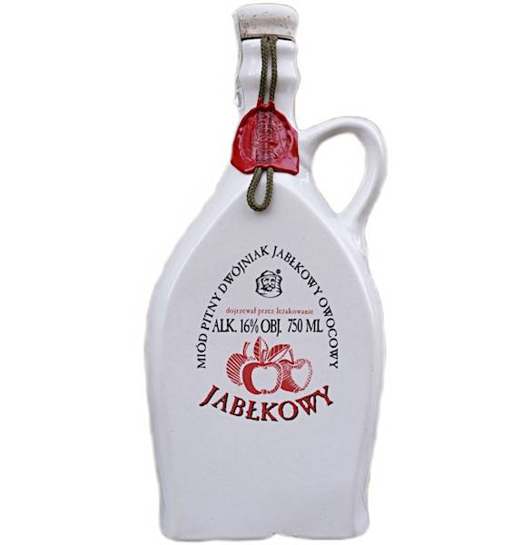 MIÓD PITNY DWÓJNIAK JABŁKOWY KAMIONKA 0,75L