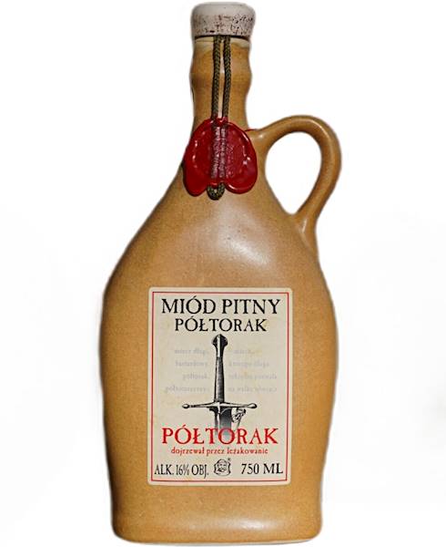 MIÓD PITNY PÓŁTORAK KAMIONKA 0,75L