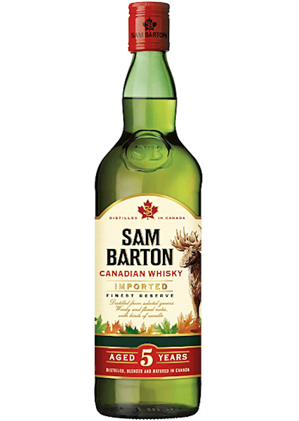 SAM BARTON 5-LETNI 40% 0,70L
