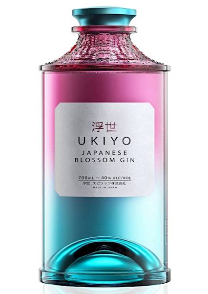 UKIYO JAPANESE BLOSSOM GIN 40% 0,70L