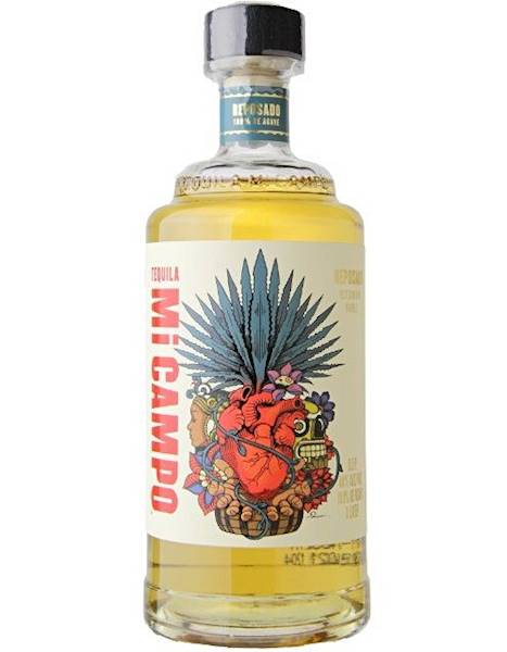 MI CAMPO TEQUILA REPOSADO 40% 1L
