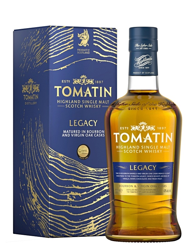 TOMATIN LEGACY 43% 0,70L