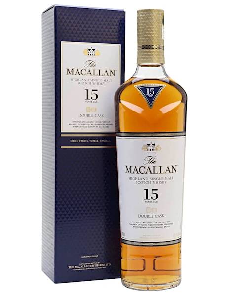 MACALLAN 15-LETNI DOUBLE CASK 43% 0,70L