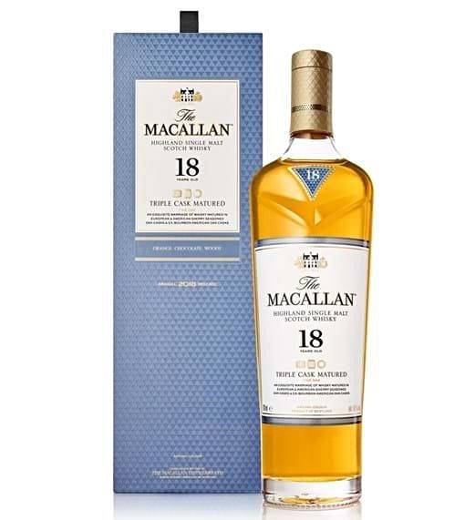 MACALLAN 18-LETNI TRIPLE CASK 43% 0,70L