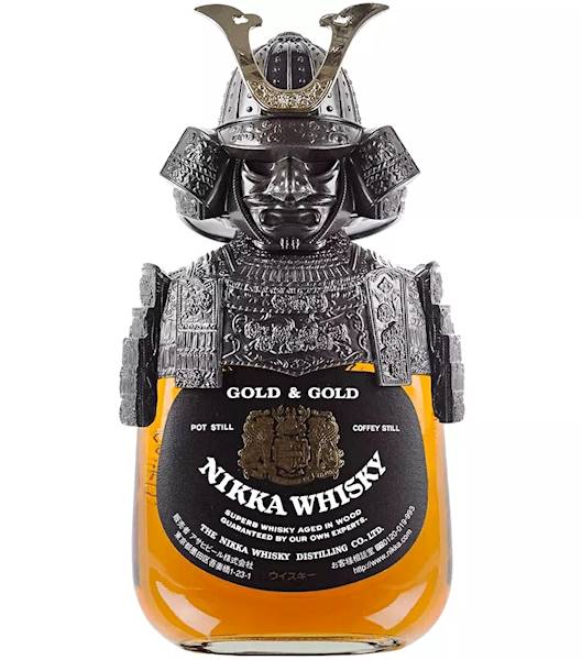 NIKKA GOLD & GOLD KABUTO WHISKY 43% 0,75L