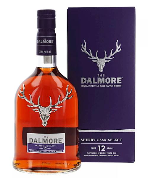 DALMORE 12-LETNI SHERRY CASK SELECT 43% 0,70L