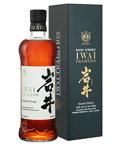 MARS IWAI TRADITION BLENDED WHISKY 40% 0,75L