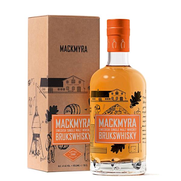 MACKMYRA BRUKS WHISKY 41,4% 0,70L