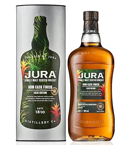JURA RUM CASK FINISH 40% 0,70L