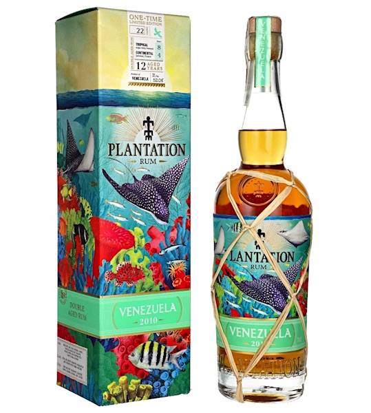PLANTATION RUM 12-LETNI VENEZUELA 2010 52% 0,70L