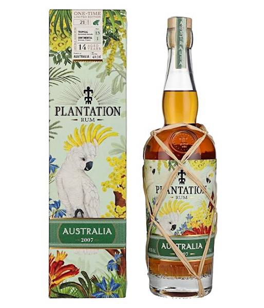 PLANTATION RUM 14-LETNI AUSTRALIA 2007 49,3% 0,70L