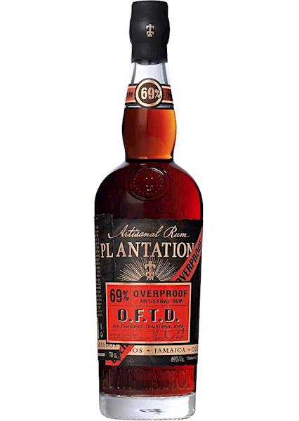 PLANTATION O.F.T.D OVERPROOF DARK RUM 69% 0,70L