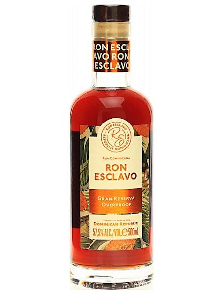 RON ESCLAVO GRAN RESERVA OVERPROOF 57,5% 0,50L