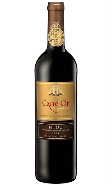 CARTE OR FITOU 0,75L