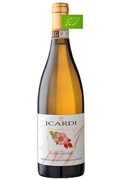 ICARDI LA ROSA SELVATICA MOSCATO D'ASTI 0,75L